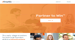 Desktop Screenshot of amplifypartners.com